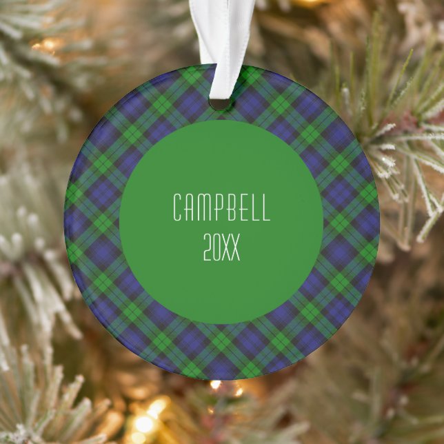 Black Watch Clan Tartan Scottish Plaid (Arbre)