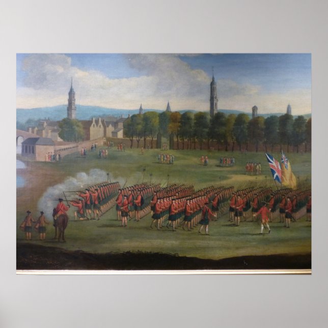 Black Watch in Glasgow Green Poster (Vorne)