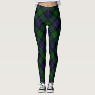 Black Watch Royal Tartan Kariert  Leggings