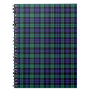 Black Watch Scottish Tartan Notizblock