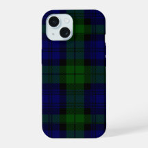 Black Watch Tartan Blau Grün Kariert
