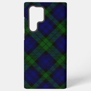 Black Watch Tartan Blau Grün Kariert Samsung Galaxy Hülle