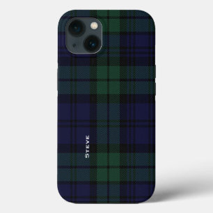 Black Watch Tartan Karo iPhone Hülle