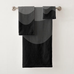 Black Wavey Stripe moderne