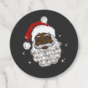 Black WeihWeihWeihnachts-Schwarze Geschichte Xmas Geschenkanhänger