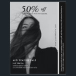Black & White Business Flyer<br><div class="desc">Modernes, minimalistisches Schwarz-Weiß-Schicht. Wählen Sie das ''Edit using Design Tool'', um das Design weiter anzupassen. *Empfohlen, mit Ihrem Computer zu bearbeiten</div>