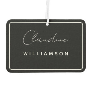 Black & White Claudine Williamson Autolufterfrischer