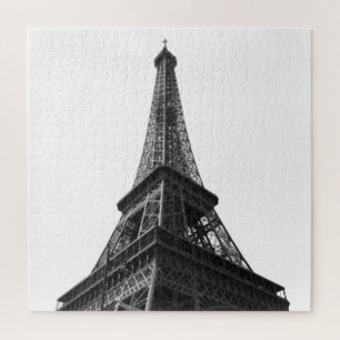 Black & White Eiffel Tower Paris Europa Reisen