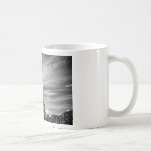 Black & White Eiffel Tower Paris Frankreich Kaffeetasse