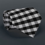Black White Gray Checkerboard Krawatte<br><div class="desc">Great gift ideas for birthday,  Christmas,  Father's Day ... </div>