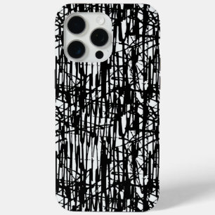 Black White Grunge Adult iPhone 15 Pro Max Coque