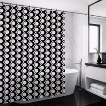 Black White Modern Geometric Pattern
