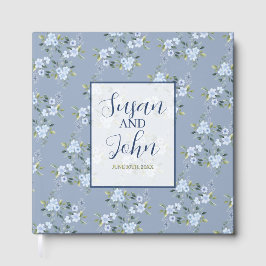 Black & White Modern Wedding Invitation Gästebuch