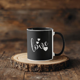 Black & White Mug Tasse
