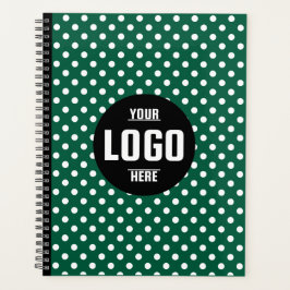 Black & White Polka Dot Custom 2026 Business Planer