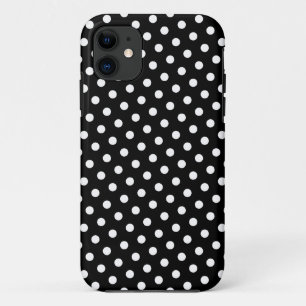 Black & White Polka Dot Pattern iPhone 5 Fall Case-Mate iPhone Hülle