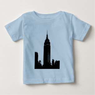 Black & White Pop New York Baby T-shirt