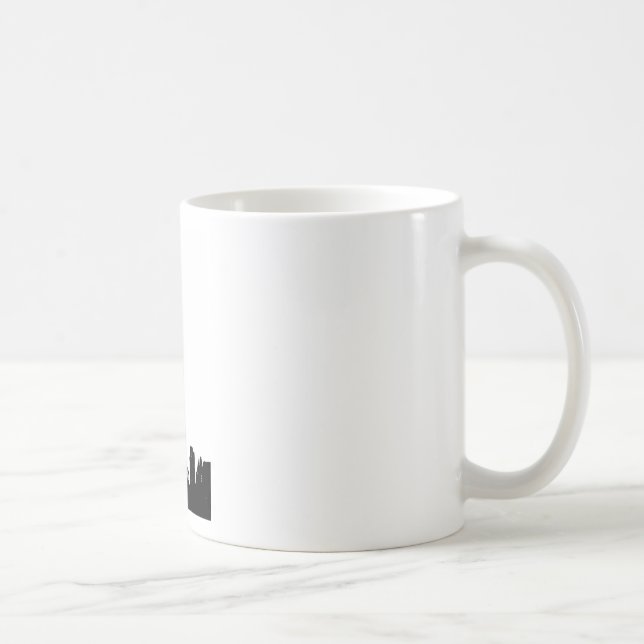 Black & White Pop New York Kaffeetasse (Rechts)