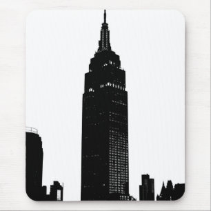 Black & White Pop New York Mousepad