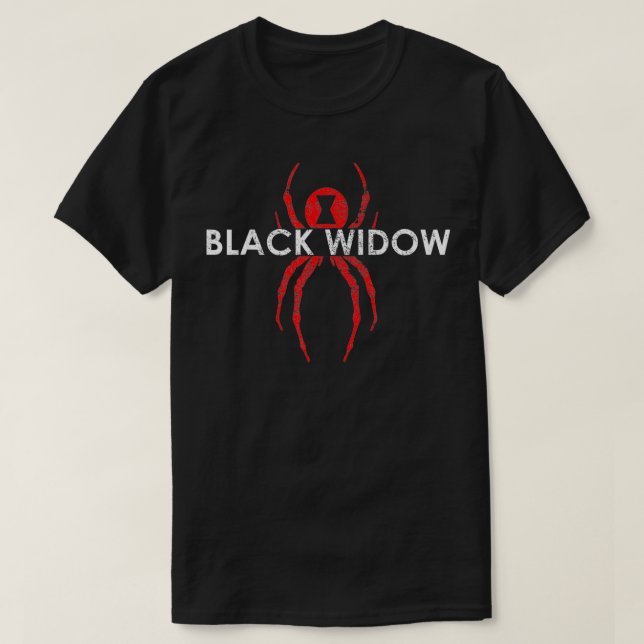 Black Widow Spider Gift3 T-Shirt (Design vorne)