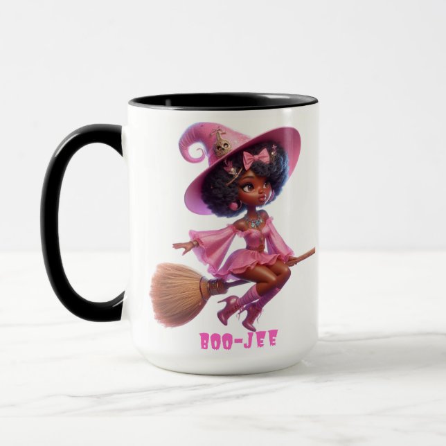 Black Witch café 15 oz Mug (Gauche)