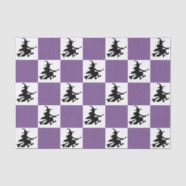 Black Witches Checkered Seidenpapier