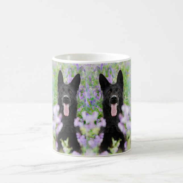 Black Wolf Coffee Mag Kaffeetasse (Mittel)