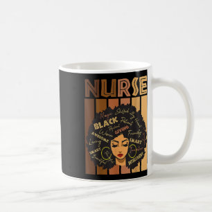Black Woman Magic Afro Melanin Queen Black History Kaffeetasse