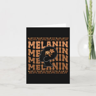 Black Women Afro Liebe Melanin Afrikanisch-Amerika Karte