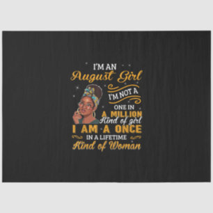 Black Women August Geburtstagsgeschenke Im A Leo Q Seidenpapier