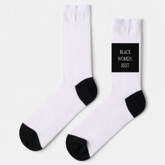 Black Women Erholung Socks Socken