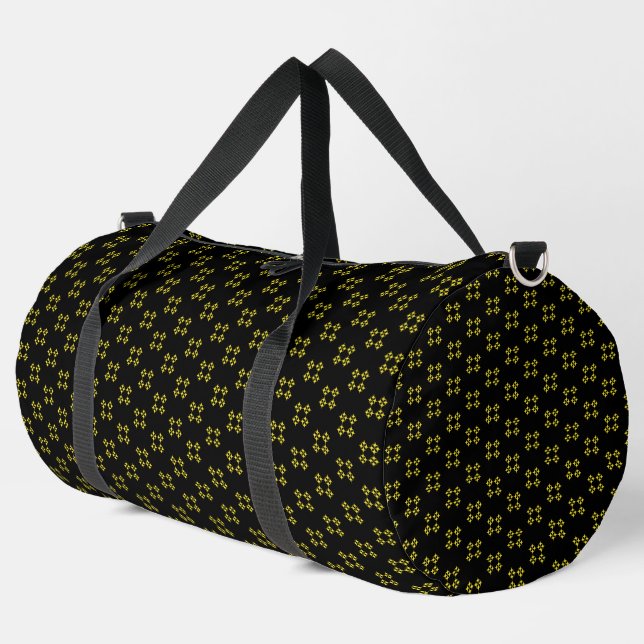 Black & Yellow Large Duffle Bag (Linke Ecke)
