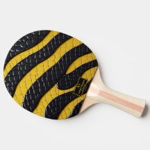 Black & Yellow Luxury Modern Animal skin