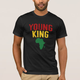 Black Young King African American T-Shirt, BLM T-Shirt