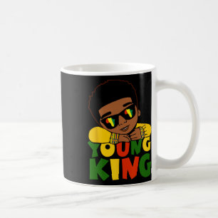 Black Young King Black History Mont Kinder Afro Bo Kaffeetasse