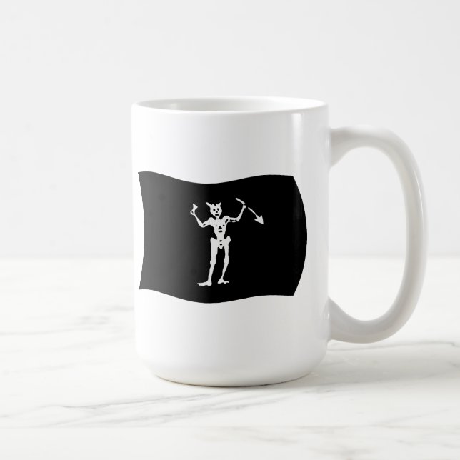Blackbeard Flag Tasse (Rechts)