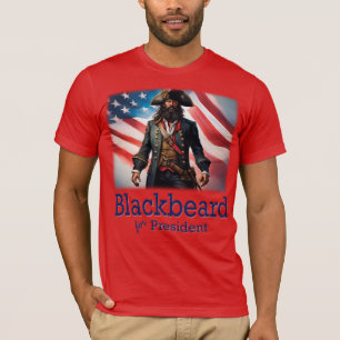 Blackbeard für den Präsidenten T-Shirt