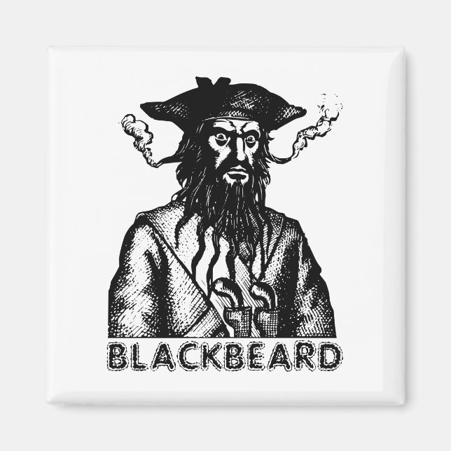 Blackbeard Magnet (Vorne)