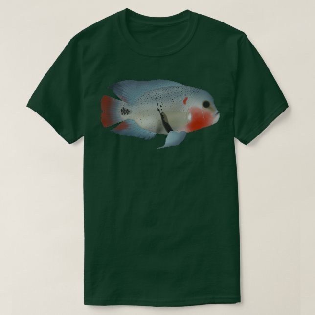Blackbelt Cichlid T-Shirt (Design vorne)