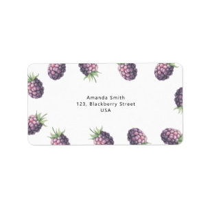 BlackBerry Adressaufkleber