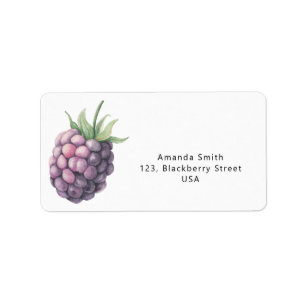 BlackBerry Adressaufkleber