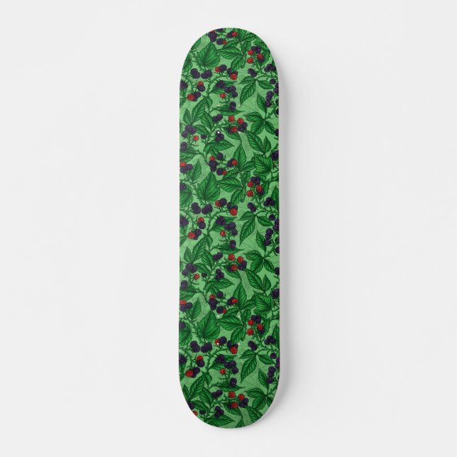 BlackBerry auf grün Skateboard (Vorne)