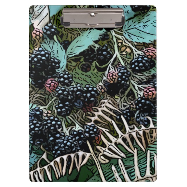 BlackBerry auf Reben Klemmbrett (Vorderseite)