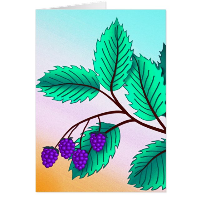 BlackBerry auf Zweig (Vorne)