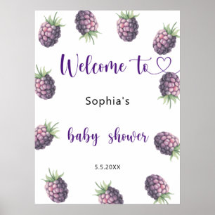 BlackBerry Babydusche Poster