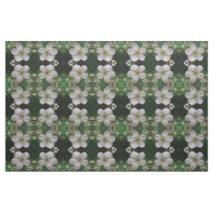 BlackBerry Blume Makro Gemustertes Gewebe Stoff