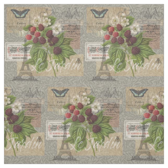 BlackBerry Blumengarten Blume Schmetterling Kunst Stoff (Muster)
