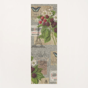 BlackBerry Blumengarten Blume Schmetterling Kunst Yogamatte
