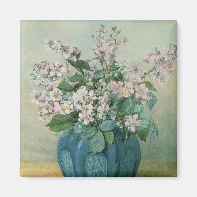 BlackBerry-Blüten Magnet (Vorne)