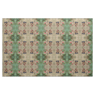 BlackBerry Bonanza Gemustert Fabric Stoff